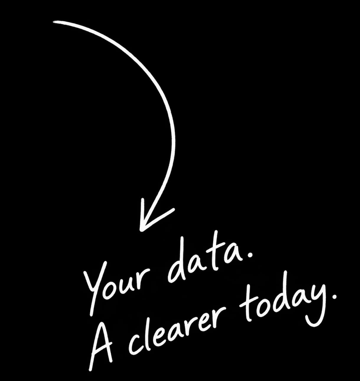 Your data. A clearer today.